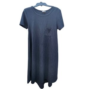 LulaRoe Classic Black T-Shirt Dress Women Size XXS